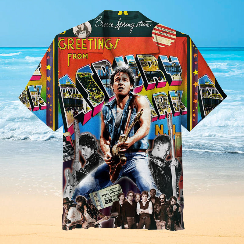 Bruce Frederick Joseph Springsteen Unisex Hawaiian Shirt