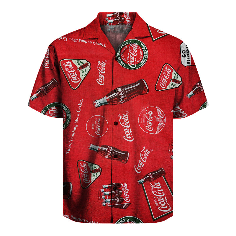 Coca Cola Unisex Hawaiian Shirt
