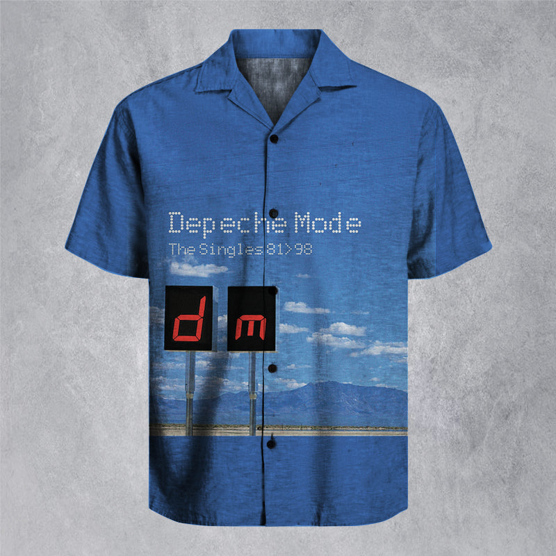 Depeche Mode - The Singles 81>98 Unisex Hawaiian Shirt