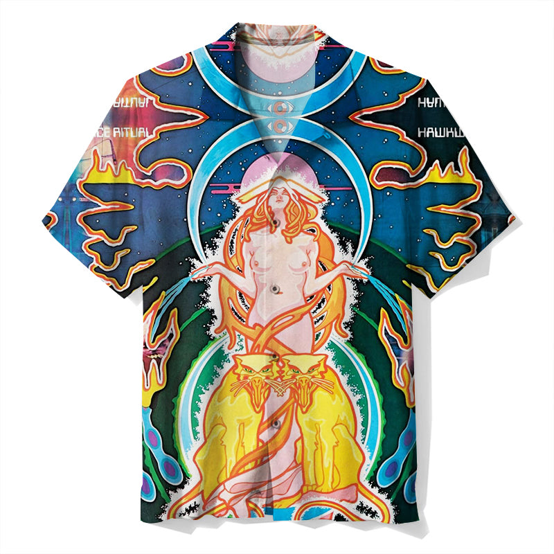 Hawkwind Space Ritual Unisex Hawaiian Shirt