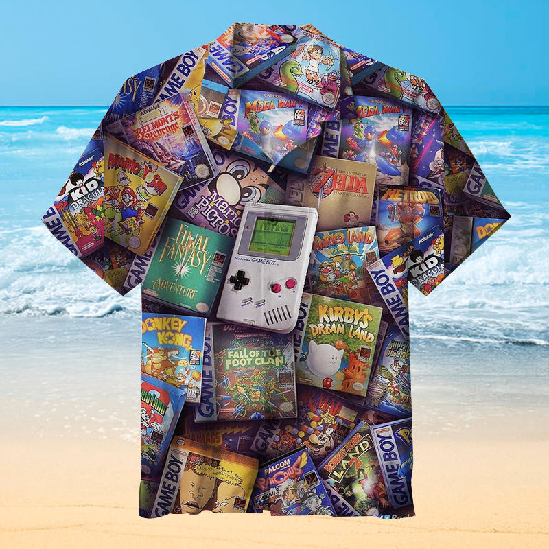 Nintendo Games Unisex Hawaiian Shirt