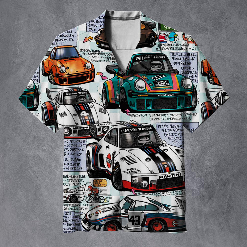 Porsche Art Unisex Hawaiian Shirt