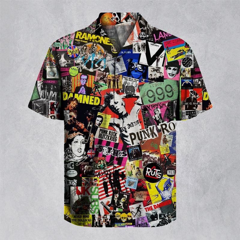 Punk Rock Unisex Hawaiian Shirt