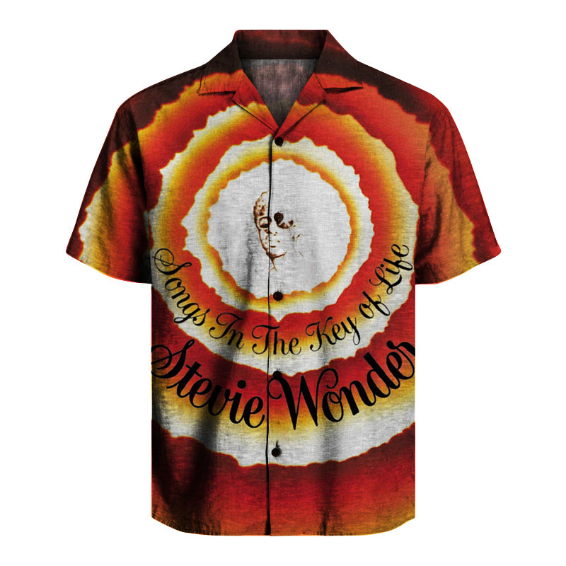 Stevie Wonder - Songs In The Key Of Life Unisex Hawaiian Shirt