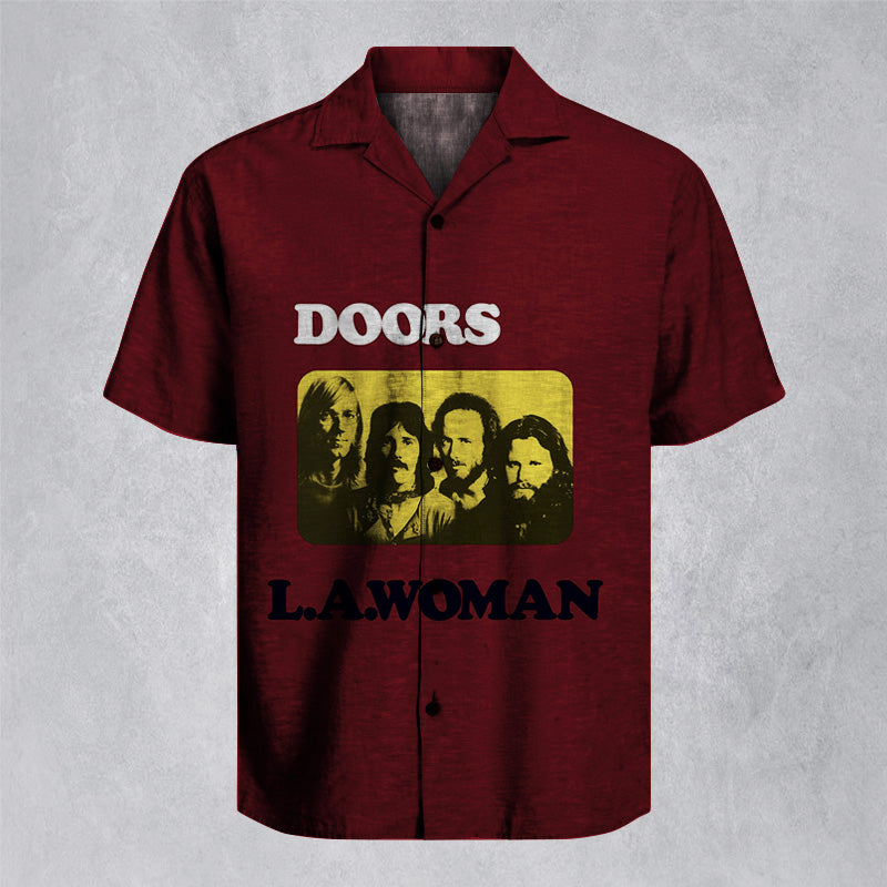 The Doors - L.A. Woman Unisex Hawaiian Shirt