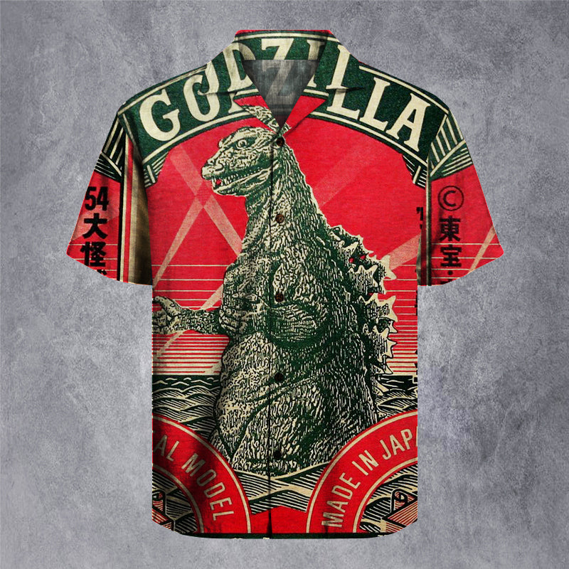 Toho Godzilla Unisex Hawaiian Shirt