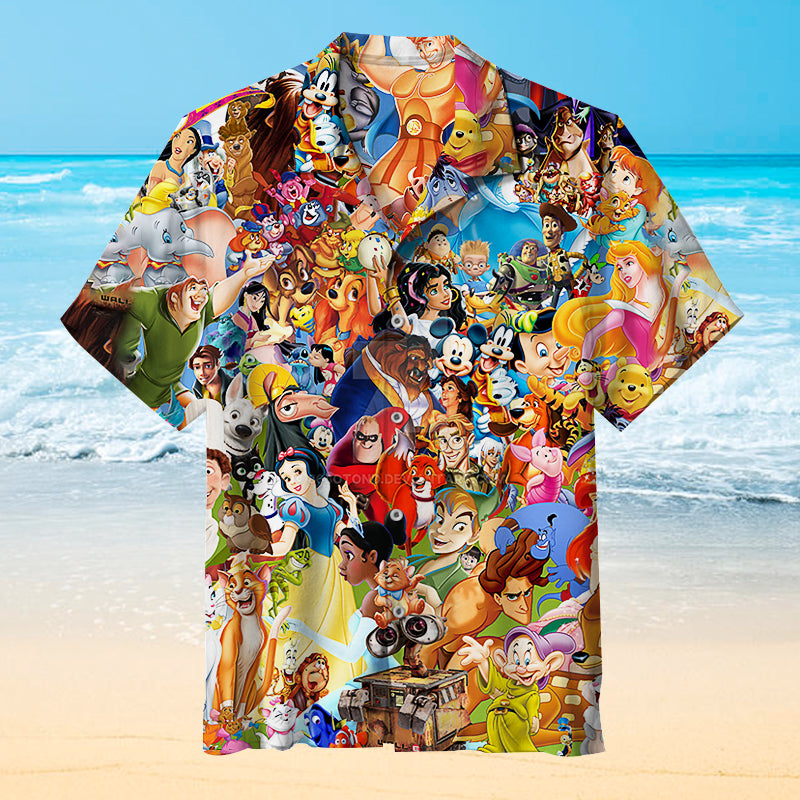 Walt Disney Unisex Hawaiian Shirt