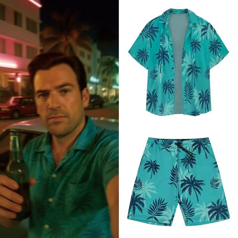 🔥Hot sale 49% OFF🔥Tommy Vercetti Vice City Hawaiian Shirt