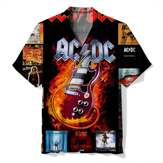 AC/DC Unisex Hawaiian Shirt