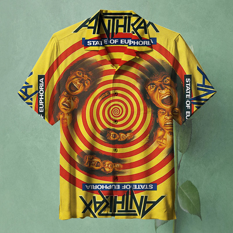 Anthrax - State Of Euphoria Unisex Hawaiian Shirt