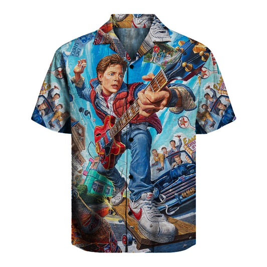 Back To The Future Unisex Hawaiian Shirt