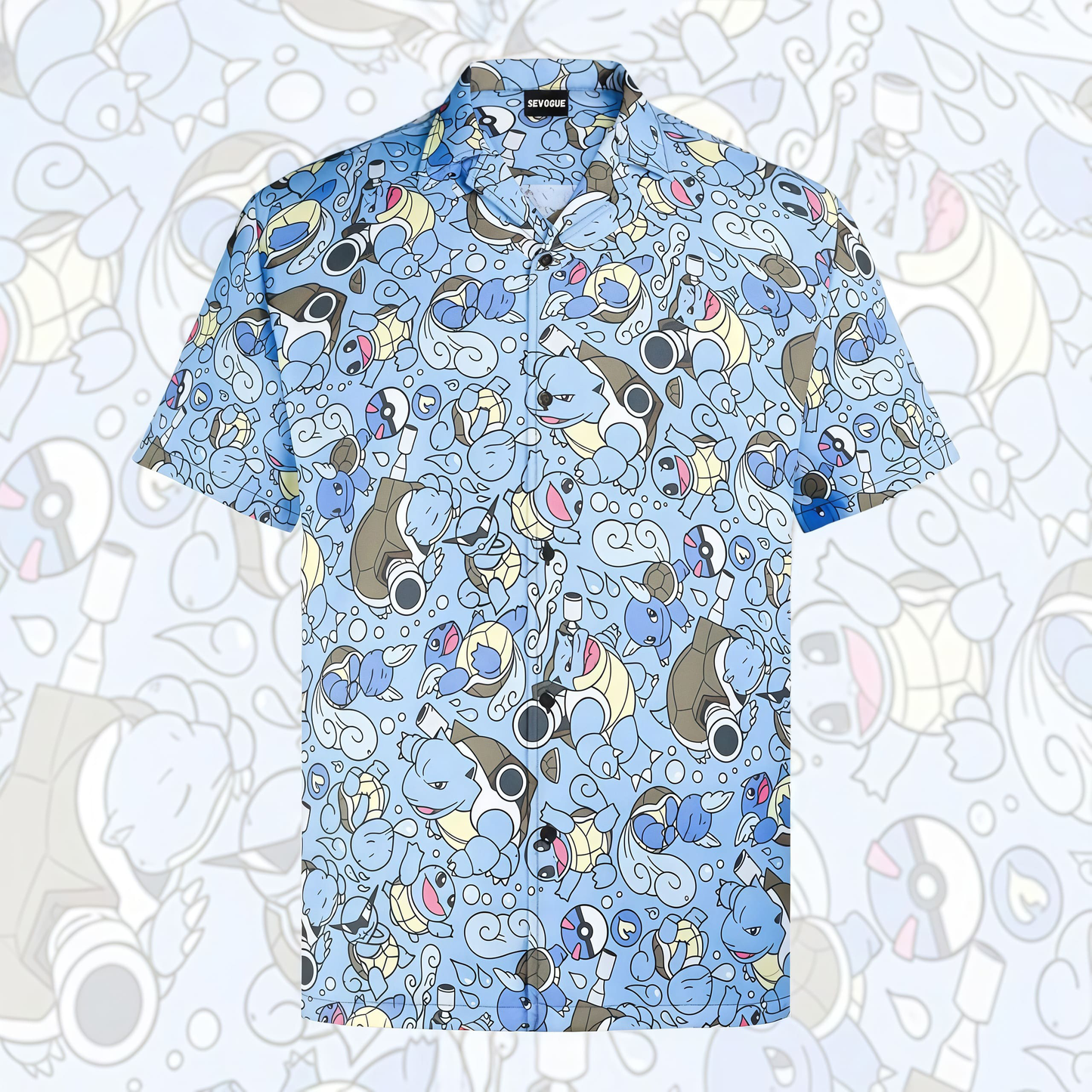 Blastoise Unisex Hawaiian Shirt