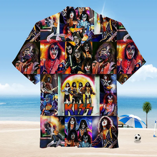Kiss Band Unisex Hawaiian Shirt