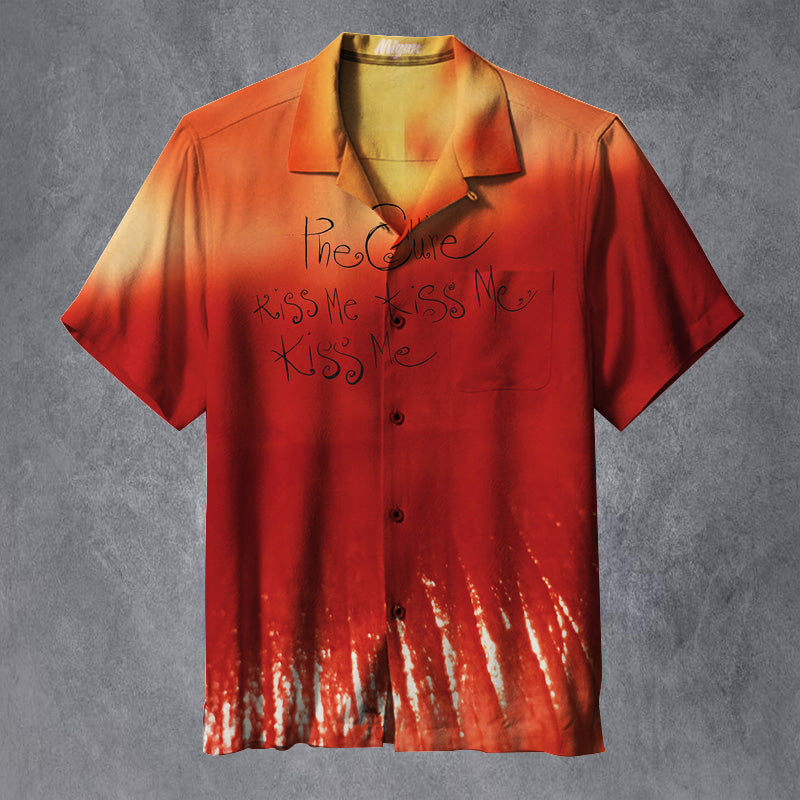 Kiss Me, Kiss Me, Kiss Me - The Cure Unisex Hawaiian Shirt