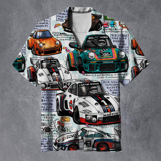 Porsche Art Unisex Hawaiian Shirt
