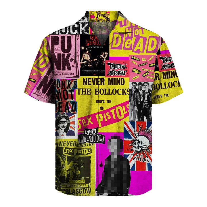 Sex Pistols Unisex Hawaiian Shirt