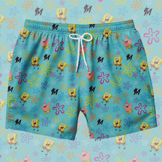 SpongeBob And Friends Hawaiian Shirt & Shorts